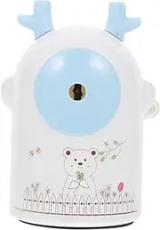 SEWACC 1pc Pencil Sharpener Animal Sharpener Pro Fun Study Supply Electrical Handheld Marker Tool Sharpeners Mini Stationery Automatic Single Holes Sharpener Crayon Blue Plastic and Metal
