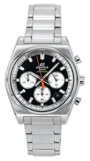 Casio EDIFICE Chronograph Stopwatch Stainless Steel EFB-730D-1AV 100M Mens Watch