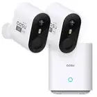 Security Cameras Wireless Outdoor Home System, Real 2K HD Night Vision, No Su...