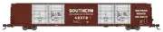 Bluford N Pullman 86' Quad Door Auto Parts Box Car, Southern #42365