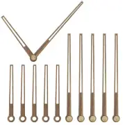 5 Set Wooden DIY Clock Hands, Replacement Clock Hands Kit Craft for 12" Clock