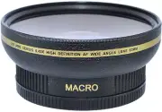 New 67mm 43x HD4 Wide Angle Macro Lens for Nikon Nikkor 18-135mm AF-S DX