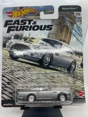 2020 Hot Wheels Fast Furious Premium Euro Fast 1/5 Aston Martin DB5 Real Riders
