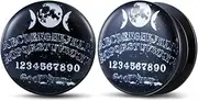 [POBAISITER] 2PCS Acrylic Internally Threaded Ear Plugs Epoxy Allergy Free Ear Gauges Tunnels Stretcher For Women Men Body Piercing Jewelry