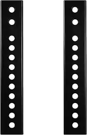 VIVO Vertical VESA Extender Plate Bracket Kit Designed for Low VESA Pattern TV’s, Fits TV Ceiling Mounts, 2 Brackets, Black, MOUNT-AD165