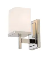 Maxim Lighting 2151SWPC Tetra Bathroom Vanity Light Polished Chrome