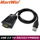 【MartWin】USB 2.0 RS232 傳輸線( 全新晶片組~支援多種作業平台)