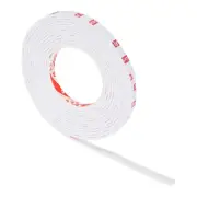 3/8"W x 1/8"T x 16.4Ft EVA Double Sided Foam Tape, White