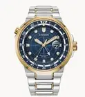 CITIZEN Eco-Drive Endeavor Blue Dial Men's gold/silver watch