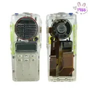 Transparent Replacement Housing Case For HT1250 Radio With Speaker LCD Display