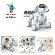 Programmable Remote Control Robot Cat Robot Dog for Kids, Interactive Robotic...