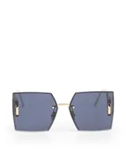 SS24 Blue Square 30Montaigne Mirror Sunglasses