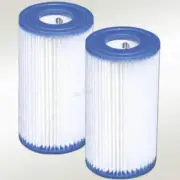 2 Pack Intex Type A Filter Cartridge for Above Ground Swimming Pool Pumps