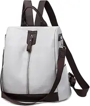 zolyet Cross-border women's backpack women's 2022 new PU women's bag retro leisure travel backpack -theft bag black Black