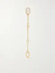 [COURBET] COURBET - Co Mono 18-karat Recycled Gold Laboratory-grown Diamond Single Earring - One size One size Gold