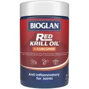 Bioglan Red Krill Oil + Curcumin Cap X 60