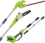 Greenworks 40V Pole Saw and Hedge Trimmer 2-in-1 Skin