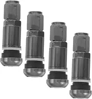 Aluminum Alloy Tire Valve Stem Caps Pcs Leak Decorative Fit for Vehicle Auto Car Bike Motorcycle