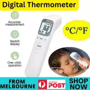 Digital LCD Thermometer Gun Non Contact Forehead Ear Body Temperature AU