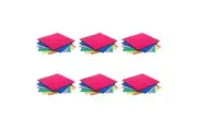 6x 500pc Jasart Coloured Foam Shapes Art Craft Scrapbooking Decoration Assorted