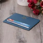 ID Card Thin Small PVC Slim Card Holder Case Bag Business Wallet Coin Pouch