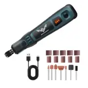Mini Cordless Rotary Tool, USB Charging, 3-Speed Rotary Tool Set with 15 Acce...