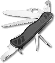 [Victorinox] 0.8461.MWCHB1 Swiss Army Knife, Swiss Soldiers Knife 08, Green/Black