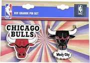 Chicago Bulls Lapel Pins Back 2 Future, NBA B2F Gifts and Merchandise
