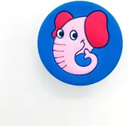 8X Children Kids Bedroom Furniture Door Knobs Cute Elephant Drawer Handles Kitchen Cabinet Knob Wardrobe Cupboard Door Handle|Cabinet Pulls| -