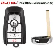 AUTEL IKEYFD005AL For Ford Type 5 Buttons Remote Key 315/433MHz For IM608 KM100E