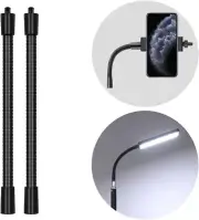 Pixel Gooseneck 7inch 1/4" Threaded Male Female for Webcam/Microphone/Tripod