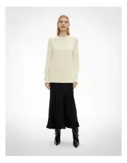 [Witchery] Hybrid Crew Knit Dress in Butter Multi