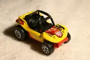 07 2021 MATCHBOX YELLOW & RED CUSTOM BAJA BANDIT OFF ROAD RALLY DUNE BUGGY LOOSE