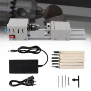 12V-24V Mini Bead Lathe Metal Lathe Milling Machine Cutting Polishing Tool DIY