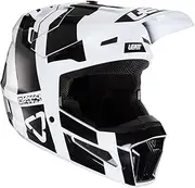 Leatt 2024 3.5 Junior Helmet Kit - Black/White (YL)