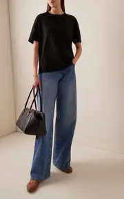 [The Row] Tyler Shearling Moccasins