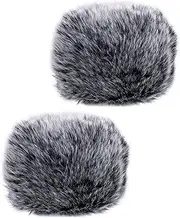 HONITANO 2Pcs Microphone Cover Windproof Spray Resistant Mic Sleeve Microphone Accessory for Noise Reduction and Protection Compatible with Various Microphones