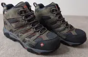 MERRELL Men's Size 11.5 Medium Moab Vertex Mid Waterproof Composite Toe Boots