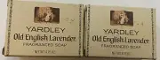 VINTAGE 1970’s YARDLEY OLD ENGLISH LAVENDER BAR SOAP IN ORIGINAL BOX (2 BOXES)