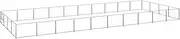 Generic Dog Kennel Silver 40 m虏 Steel,3082156