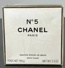 Vintage CHANEL No 5 Perfumed Bath Soap 5.3 oz Made In France New In Box