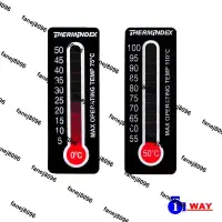 在飛比找露天拍賣優惠-【溫度小子】英國進口Thernmindex11格溫度貼紙 可