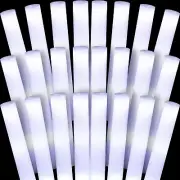 Liliful 100 Pcs Glow LED Cheer Sticks Light up Glow Sticks Wedding Wand for B...
