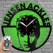 LED Clock Jensen Ackles Vinyl Record Wall Clock Led Light WallClock 4579