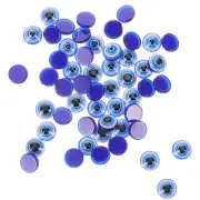 100 Pcs Evil Eyes Bead Blue for Jewelry Making Kit Charms Bulk