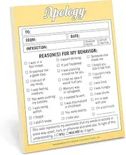 Knock Knock Apology Nifty Notes