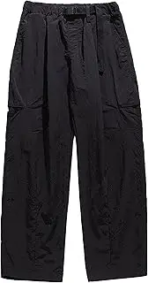 [DGHM-JLMY] Men's Elastic Waist Wild Cargo Trousers Multi-Pocket Outdoor Sweatpants Hiking Pants Lightweight Cargo Pants