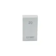 0 grade 20mm Precision Caliper Block Gauge Measure Gage Block Steel Square Gage