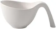 Villeroy & Boch, Flow, Cup with Handle for Salads/soups/Desserts, 450ml, Premium Porcelain, White