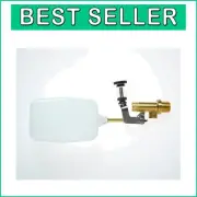 EZ Adjust Brass Float Valve 3/8" NPT for Hassle-Free Autofill - Fits 8" Canister